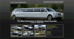 Desktop Screenshot of limohireadelaide.com